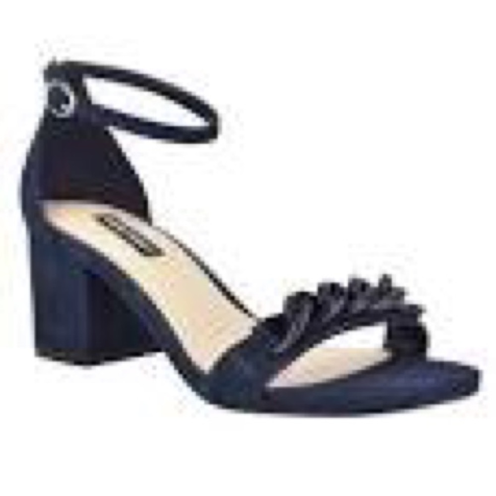 BUNDLE NINE WEST AND A NEW DAY ANKLE STRAP sandals size 12